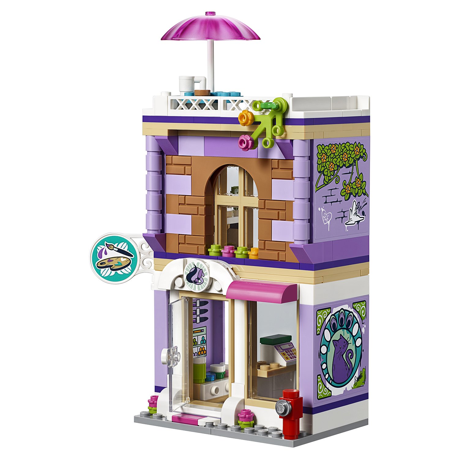 Конструктор из серии Lego Friends - Художественная студия Эммы  